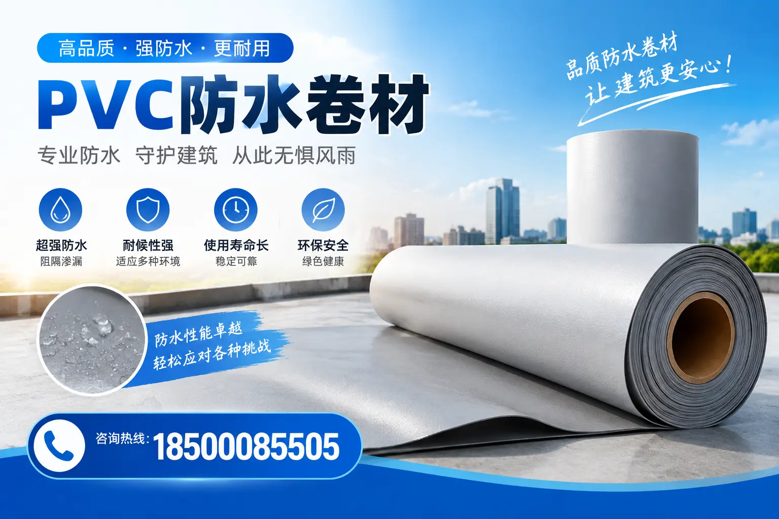 如何选择高质量的PVC防水卷材？七台河消费者必看指南